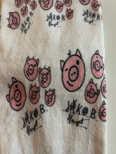 Lade das Bild in den Galerie-Viewer, CJH Socken Schweinchen Weiß Größe 36-41