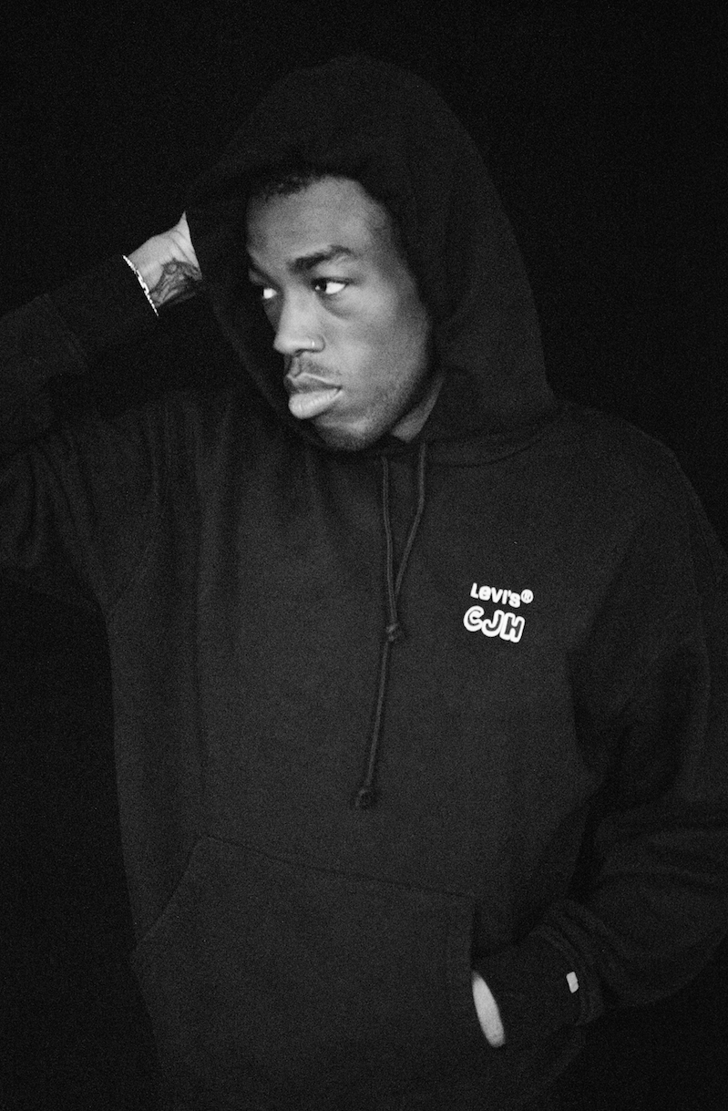 Levi s x CJH Charity Piggy Logo Hoodie schwarz Unisex Carl Jakob Haupt gGmbH